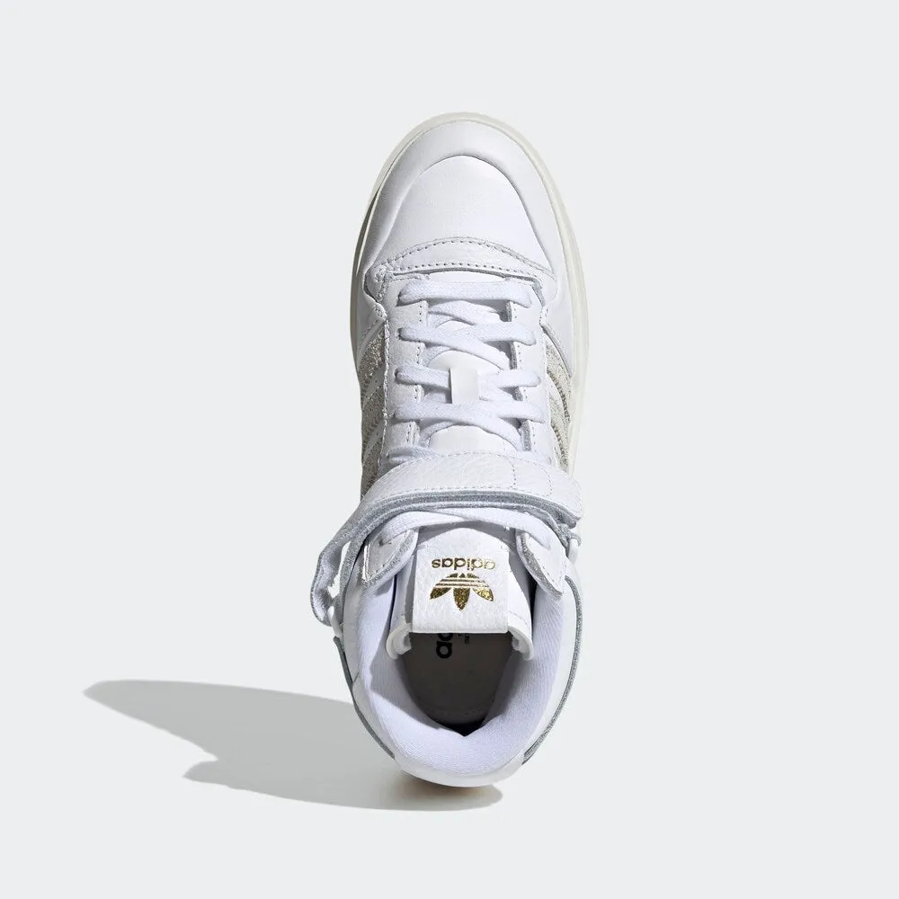 Adidas Forum Bonega Mid High Top Sneakers, White