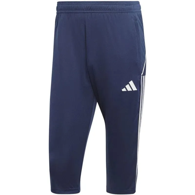 ADIDAS MEN'S TIRO 3/4 NAVY SHORTS