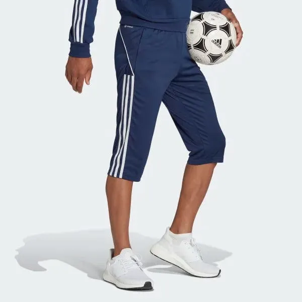 ADIDAS MEN'S TIRO 3/4 NAVY SHORTS