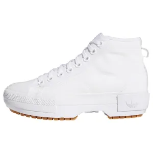 Adidas Nizza Trek High Top Sneakers, White