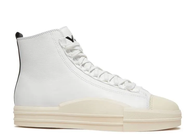 Adidas Y-3 YUBEN MID 'CORE WHITE' sneakers, white