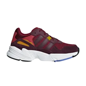 Adidas Yung-96 J 'Collegiate Burgundy' sneakers, red