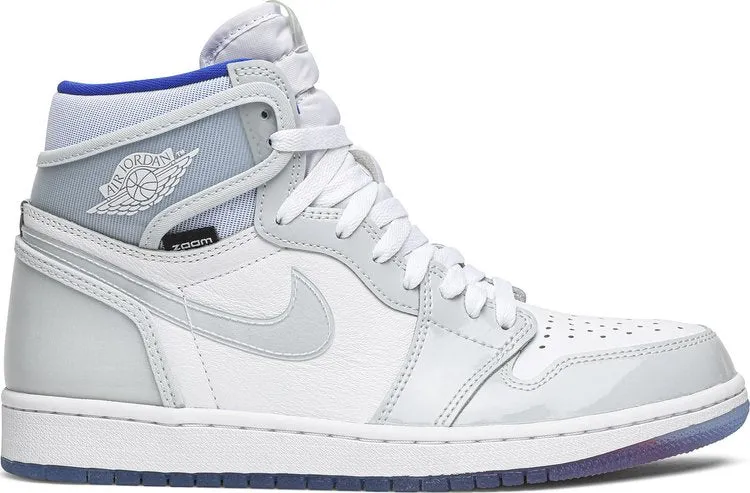 Air Jordan 1 High Zoom Racer Blue, white