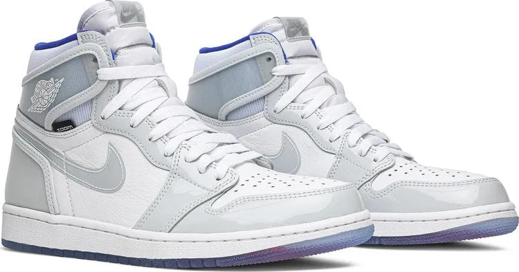 Air Jordan 1 High Zoom Racer Blue, white