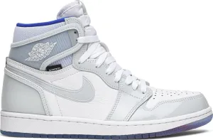 Air Jordan 1 High Zoom Racer Blue, white