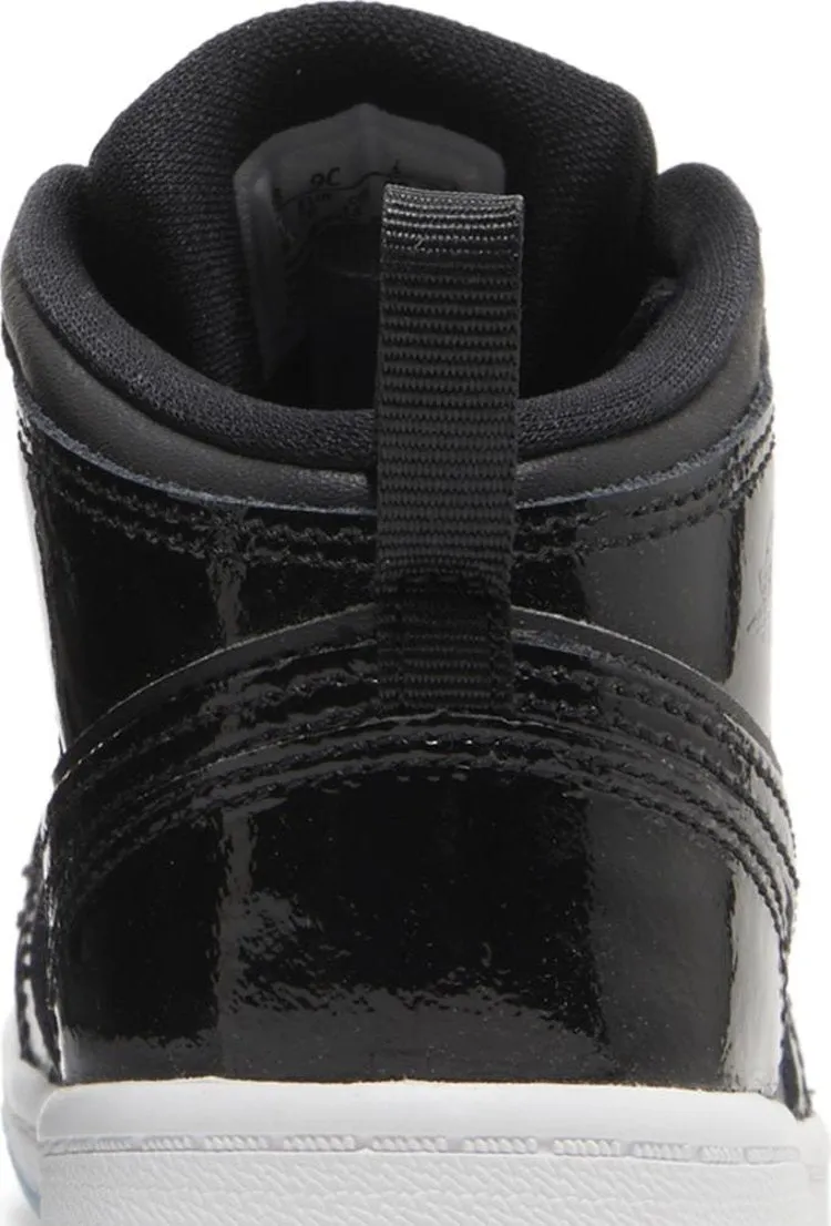 Air Jordan 1 Mid SE TD Space Jam sneakers, black