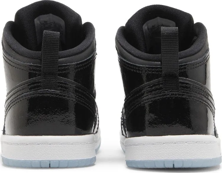 Air Jordan 1 Mid SE TD Space Jam sneakers, black