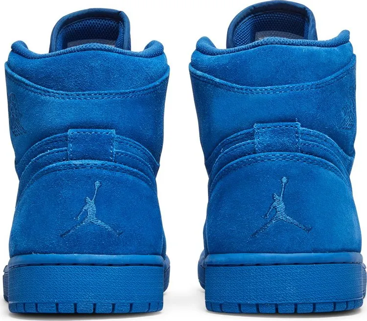 Air Jordan 1 Retro High Blue Suede sneakers, blue