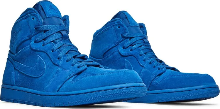 Air Jordan 1 Retro High Blue Suede sneakers, blue