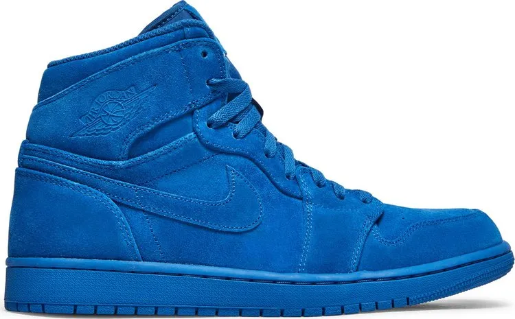 Air Jordan 1 Retro High Blue Suede sneakers, blue
