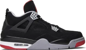 Air Jordan 4 Retro Bred 2012 sneakers, black
