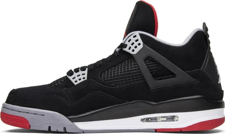 Air Jordan 4 Retro Bred 2012 sneakers, black