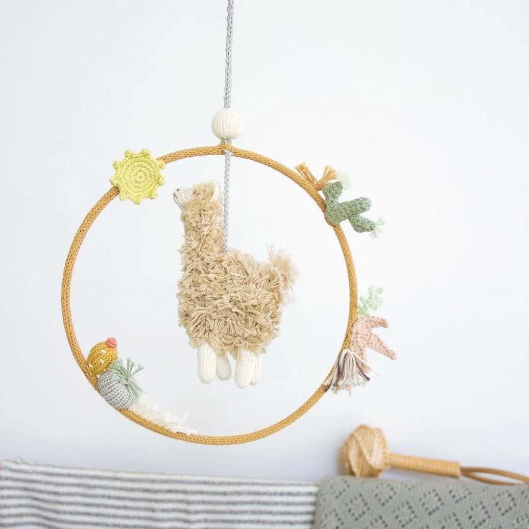Alpaca Dream Ring Mobile by Blabla