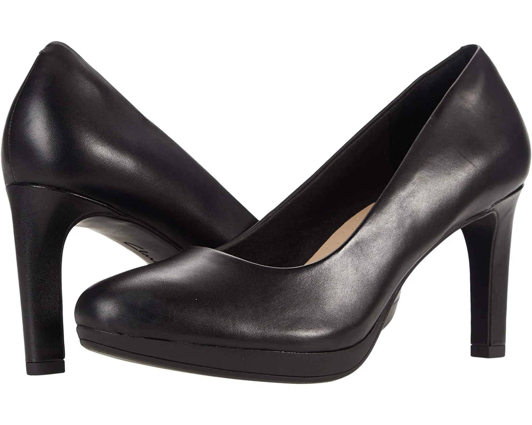 Ambyr Joy Clarks heels, leather