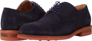Ashford Cap Toe Johnston & Murphy Collection Oxfords, navy blue