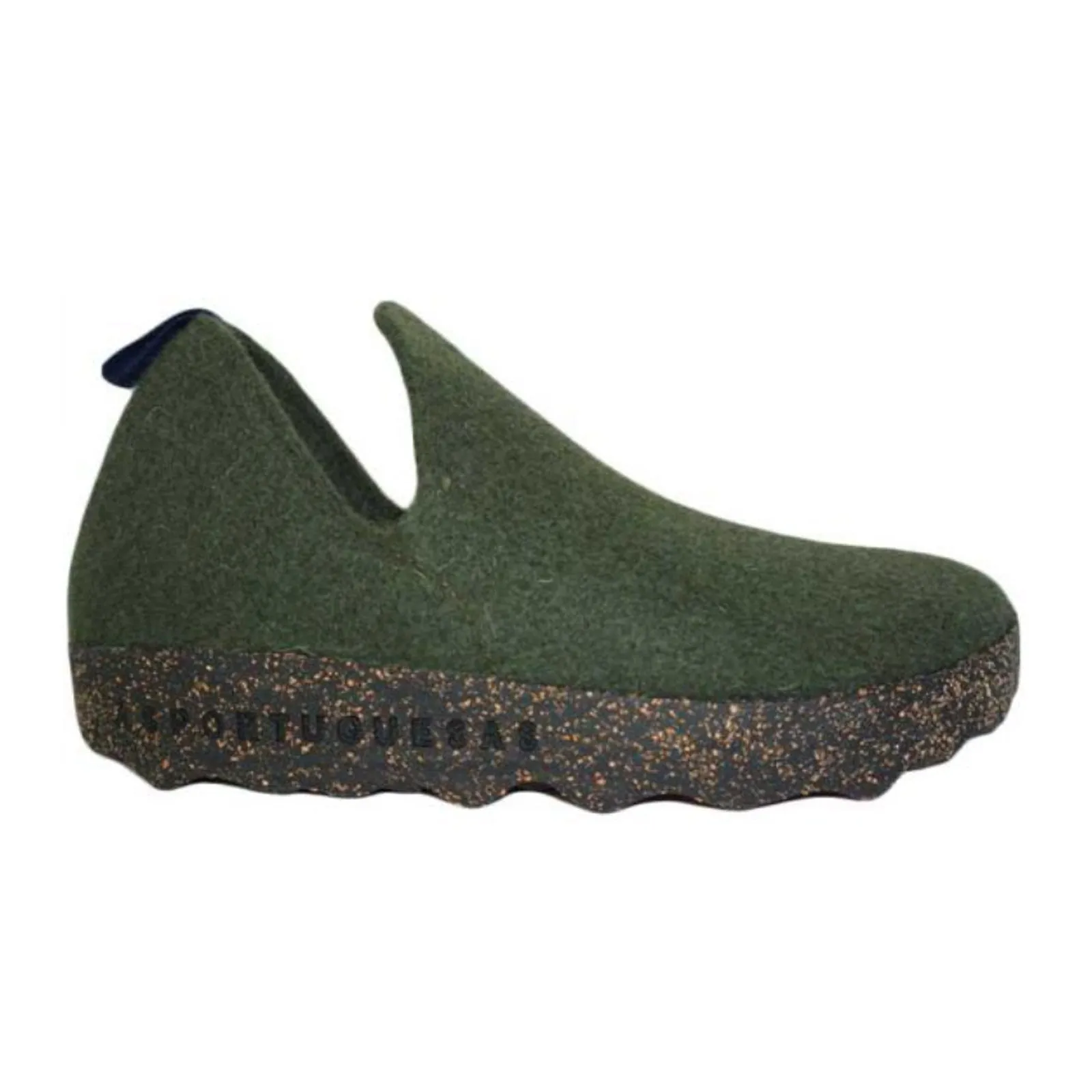 Asportuguesas City Tweed Slp On (Women) - Military Green
