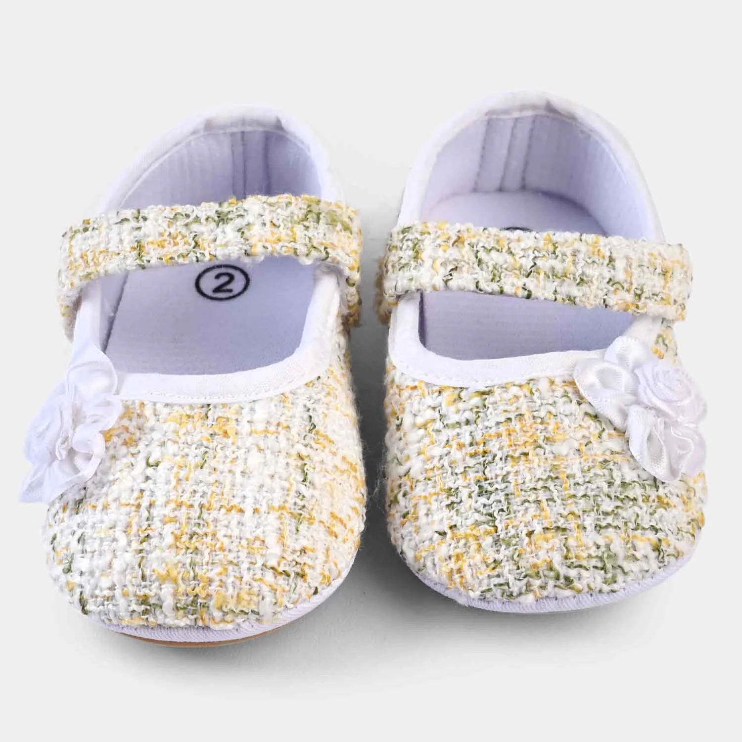 Baby Girl Shoes B298-White