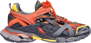 Balenciaga Track 2 Trainer Orange Black