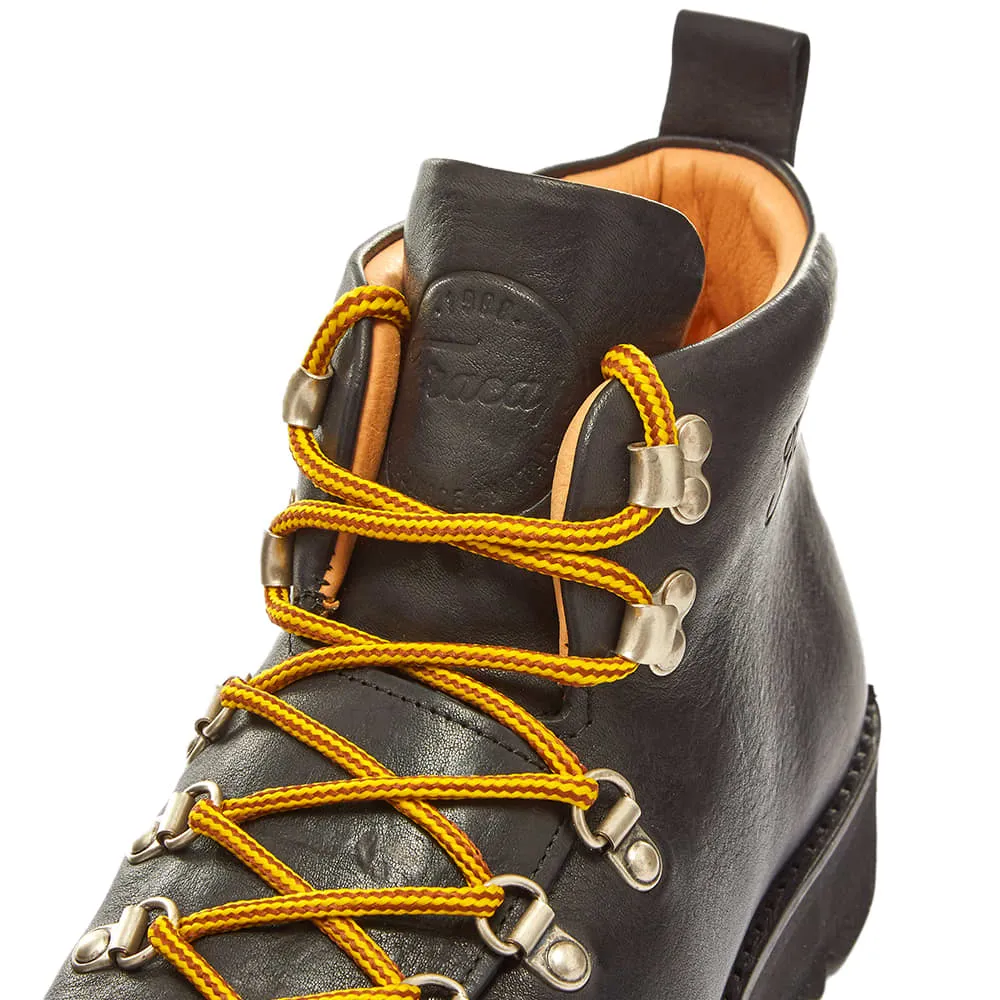 Boots Fracap M120 Black Ripple Sole Scarponcino Boot