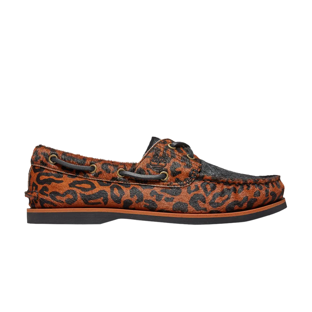 Boots Wacko Maria x Classic Boat 2 Eye Timberland, brown