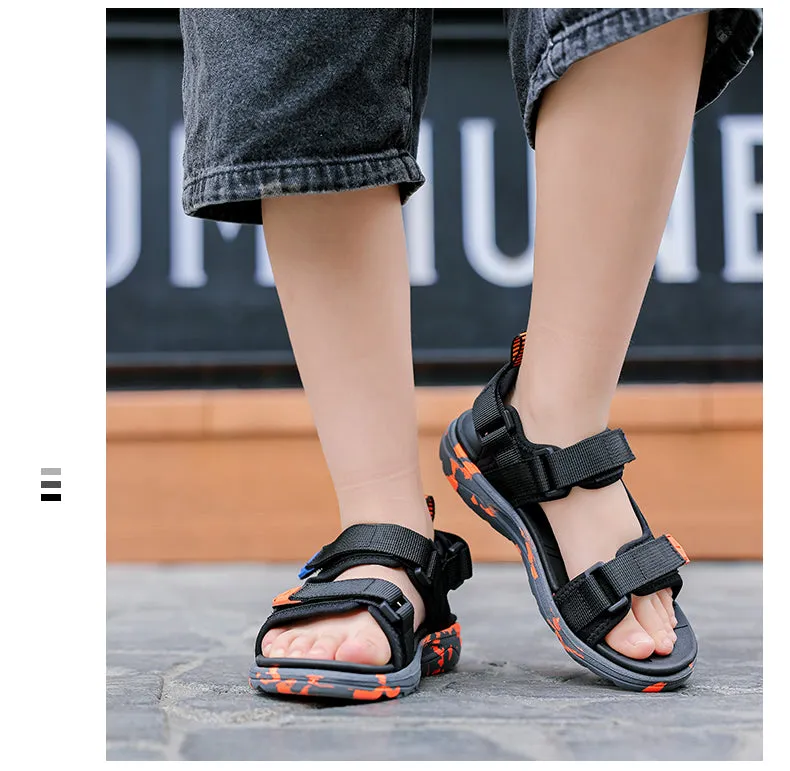 Boy Summer Beach Children Sandals Fashion Shoes Lightweight Non-slip Soft Sandals - YBSD50561