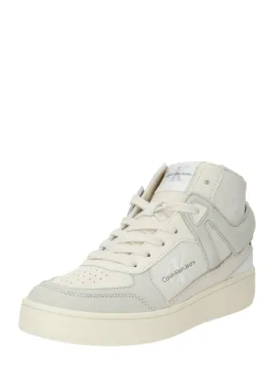 Calvin Klein High Top Sneakers, White/Natural White