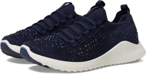 Carly Sparkle Aetrex sneakers, navy blue