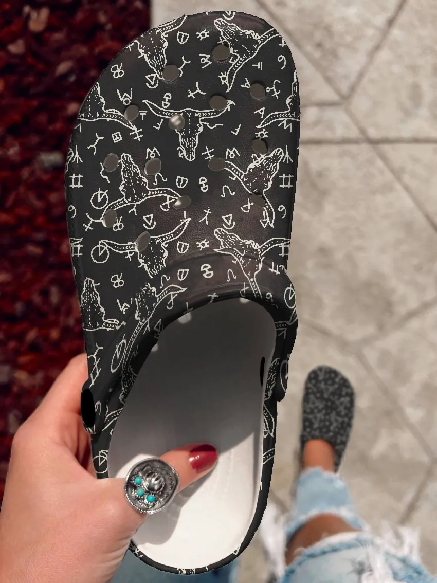 Cattle Brands Clogs