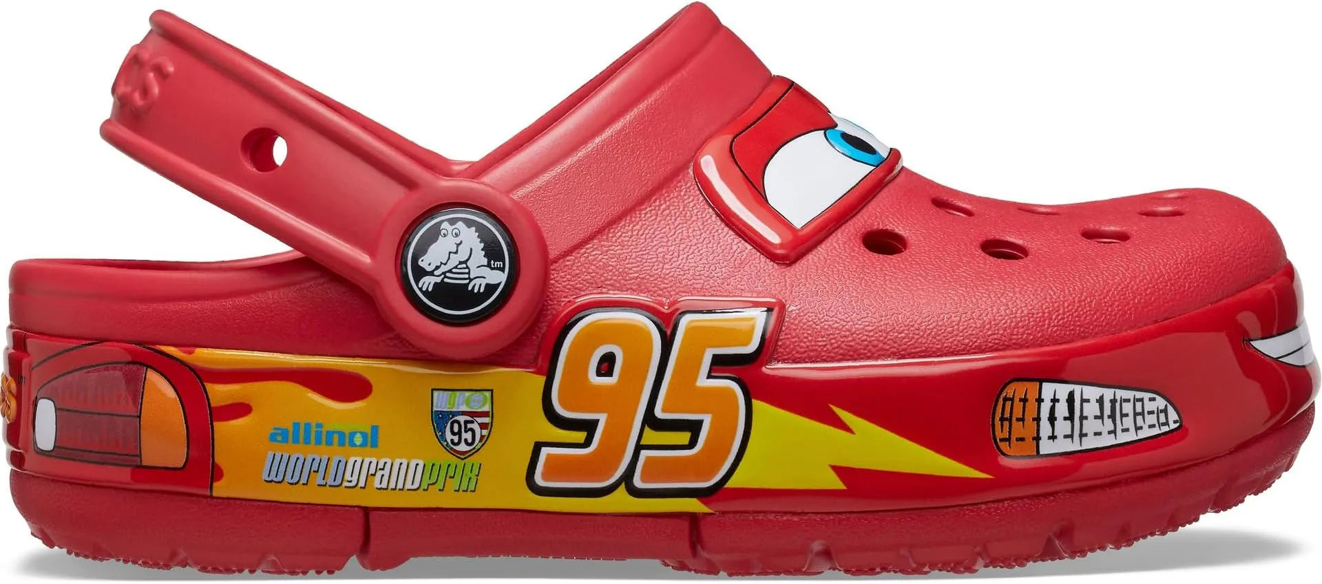 Clogs Cars Lightning McQueen Clog Crocband Clog Crocs, red