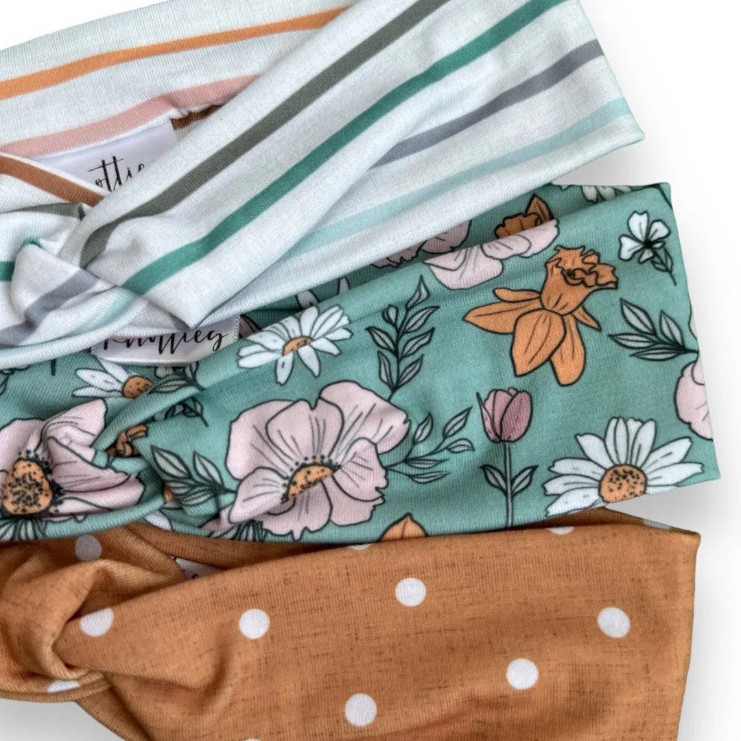 Coastal Stripes Knotties Headband