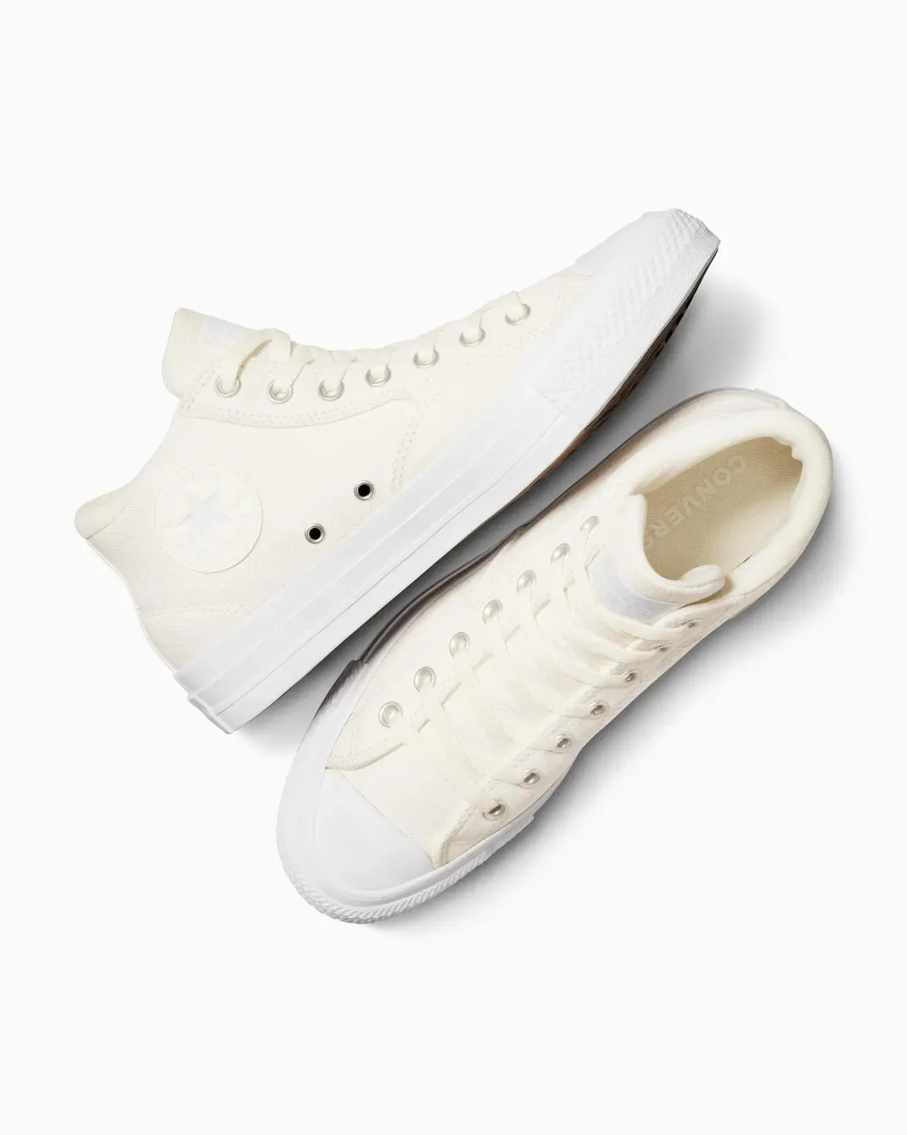 CONVERSE MEN'S CHUCK TAYLOR ALL-STAR MALDEN STREET VINTAGE WHITE SNEAKER SHOES