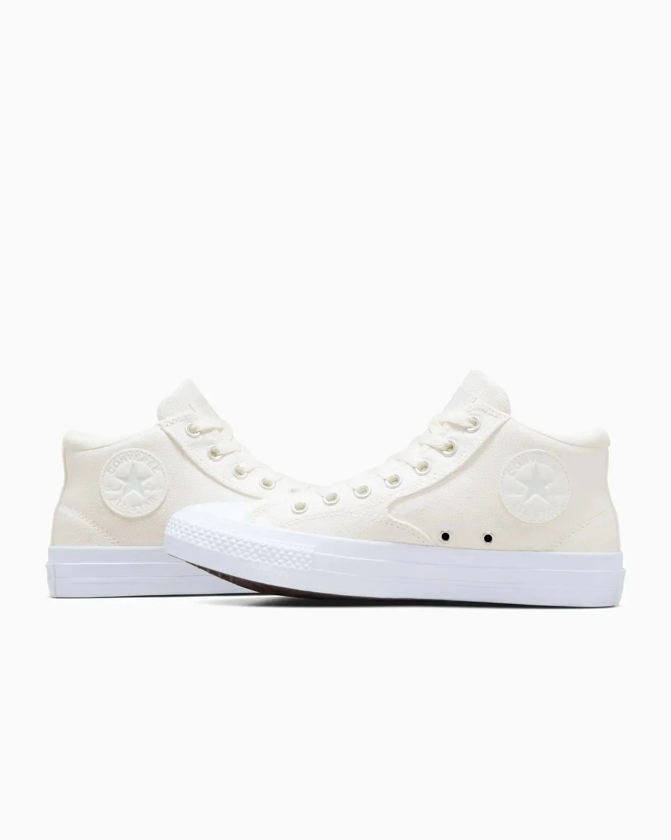 CONVERSE MEN'S CHUCK TAYLOR ALL-STAR MALDEN STREET VINTAGE WHITE SNEAKER SHOES
