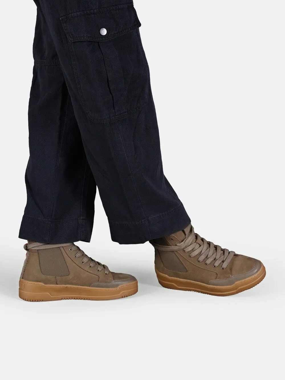Crickit Maxie High Top Sneakers, Mocha/Light Brown
