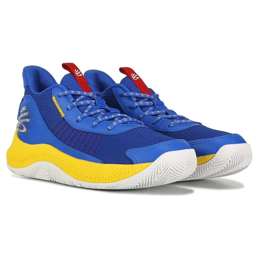 Curry 3Z7 Big Kid Under Armor Children's Basketball Shoes, Blue