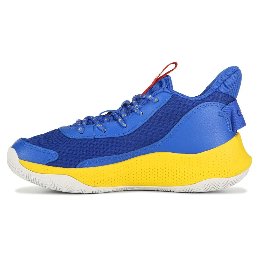 Curry 3Z7 Big Kid Under Armor Children's Basketball Shoes, Blue