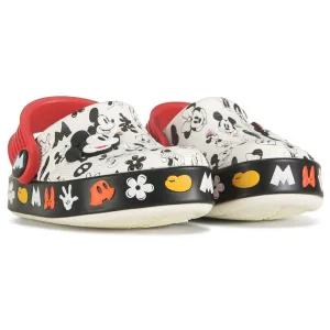 Disney Mickey & Minnie Off Court Baby Clogs Crocs, White