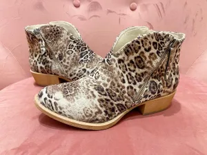 Divine Leopard Booties