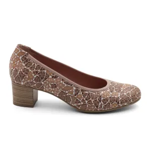 Dorking Geminis D8469 Pump (Women) - Taupe Print