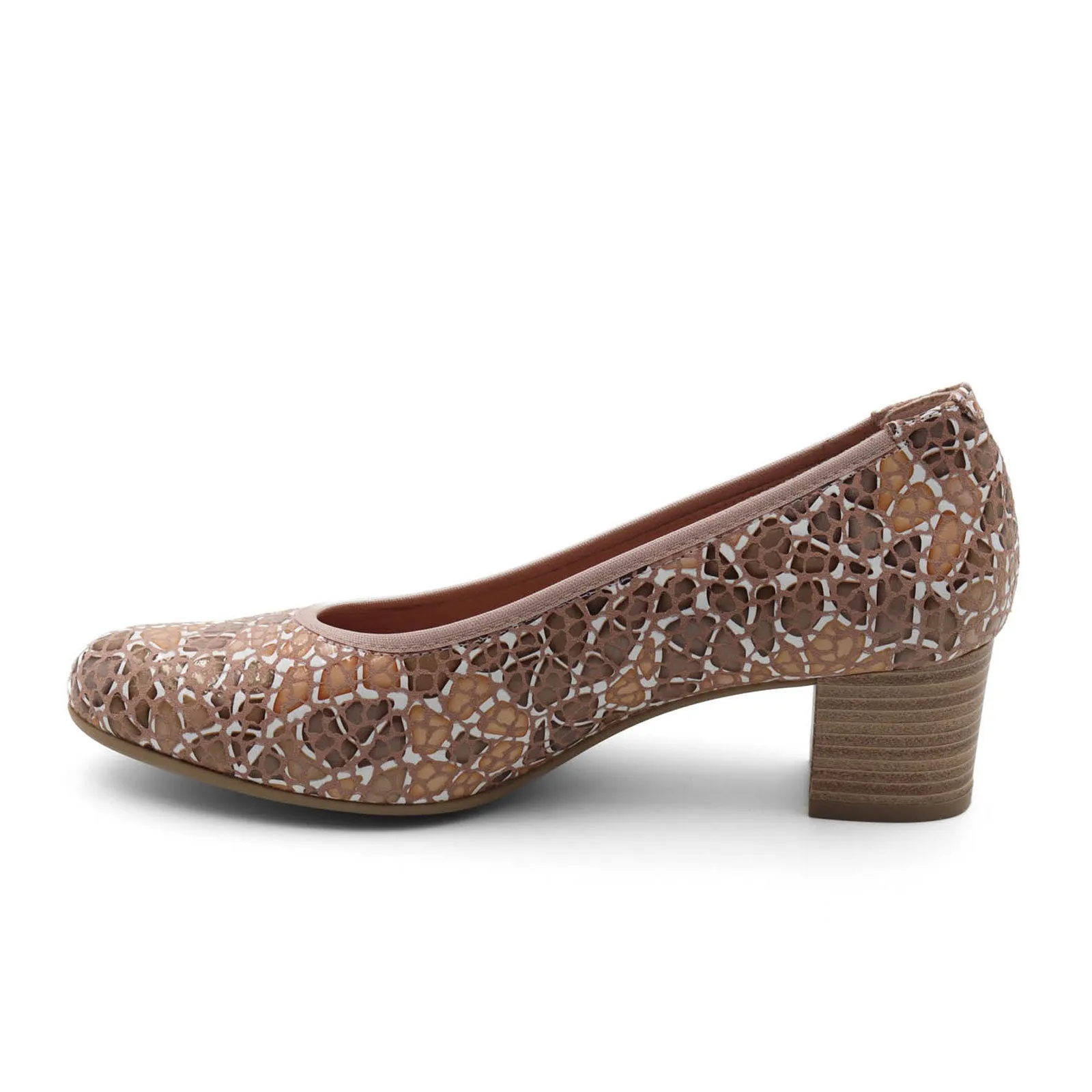 Dorking Geminis D8469 Pump (Women) - Taupe Print