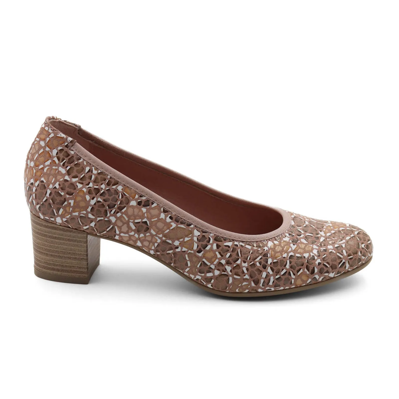 Dorking Geminis D8469 Pump (Women) - Taupe Print