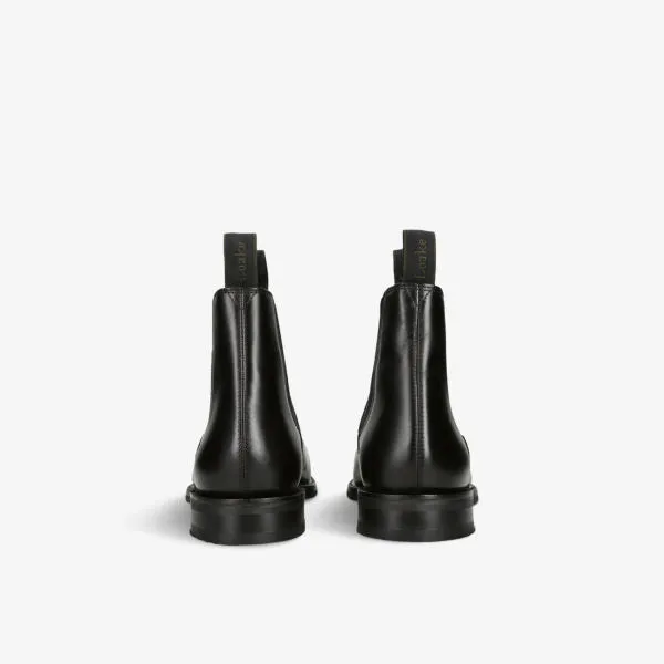Emsworth Loake leather Chelsea boots, black