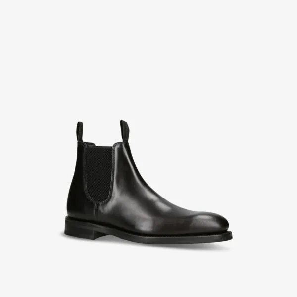 Emsworth Loake leather Chelsea boots, black