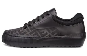 Fendi Force Skateboarding Sneakers Male, black
