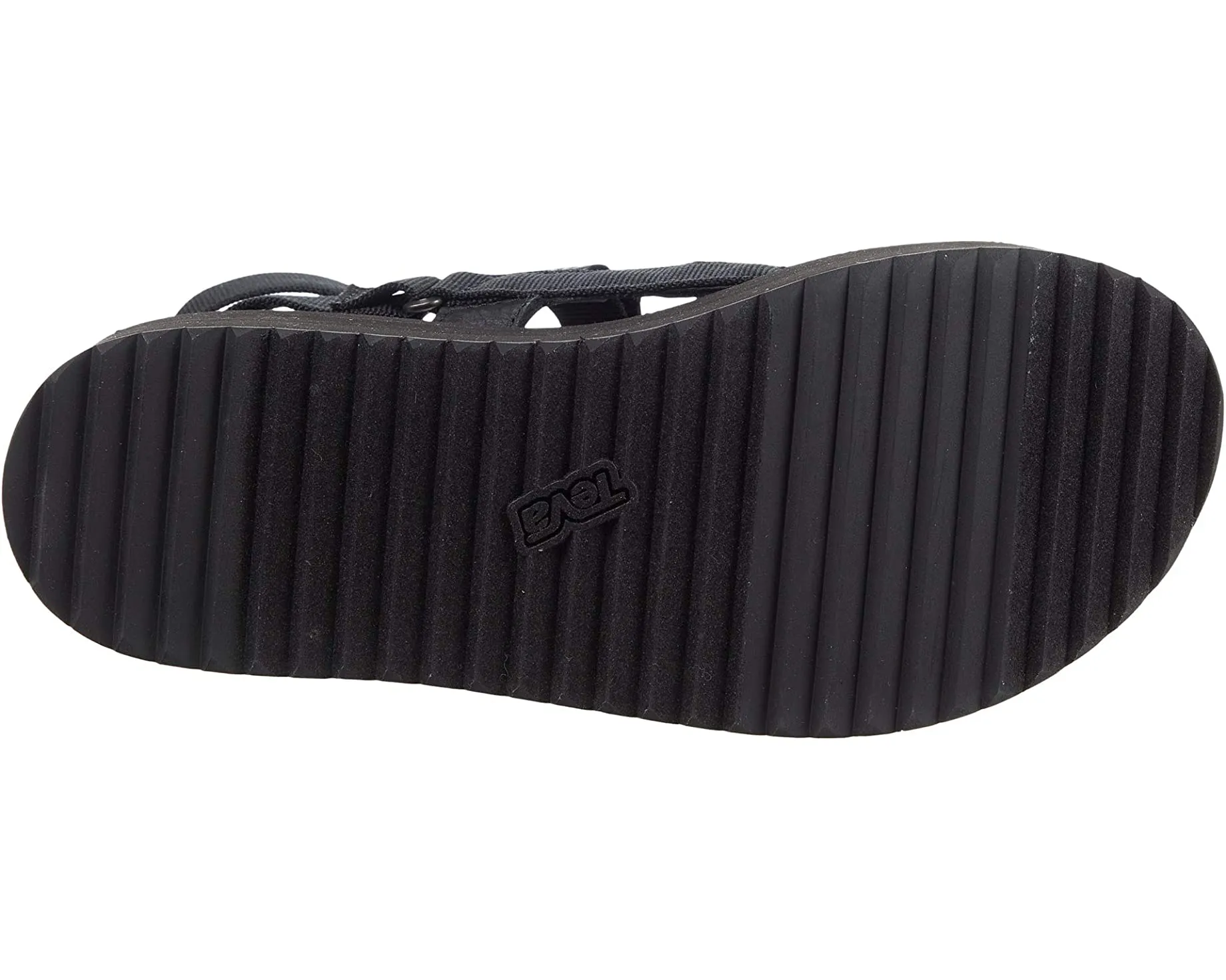 Flatform Mevia Teva heels, black