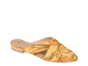 Giada mules from the Journee Journee Collection, yellow