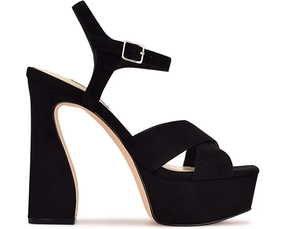 Glows 2 Nine West heels, black