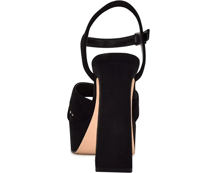 Glows 2 Nine West heels, black
