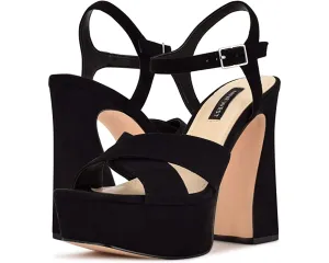 Glows 2 Nine West heels, black