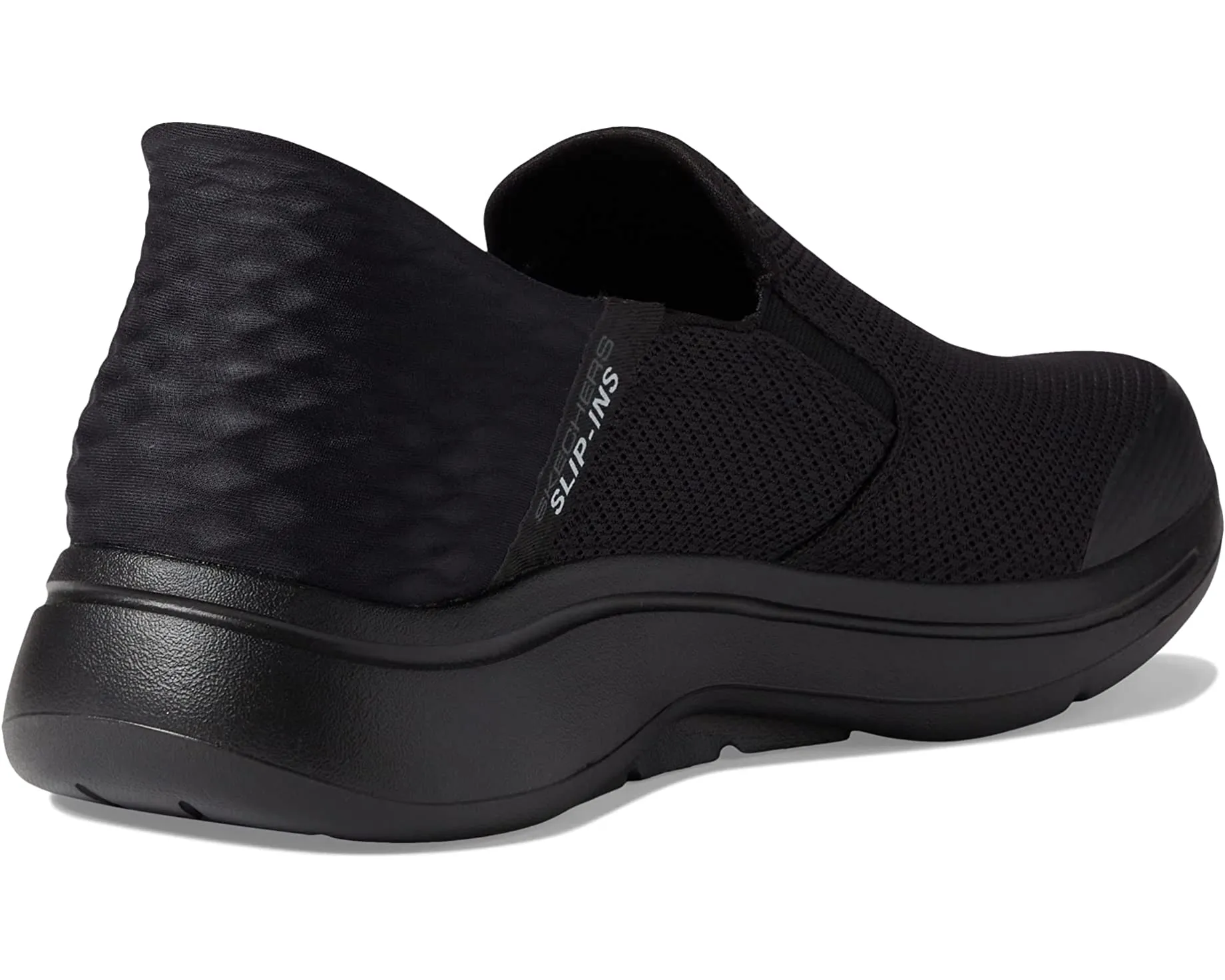 Go Walk Arch Fit Slip-Ins - Hands Free SKECHERS Performance Sneakers, black