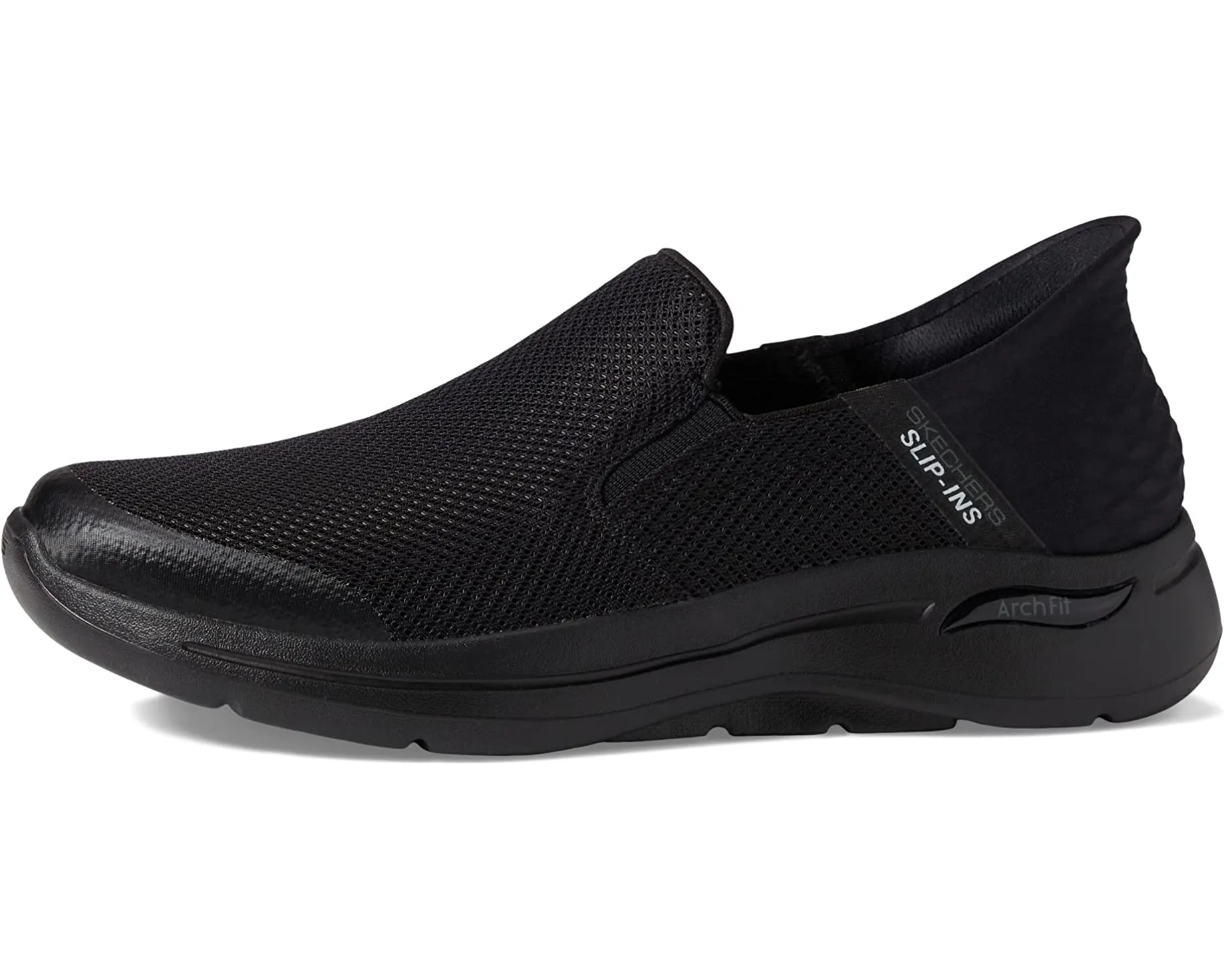 Go Walk Arch Fit Slip-Ins - Hands Free SKECHERS Performance Sneakers, black